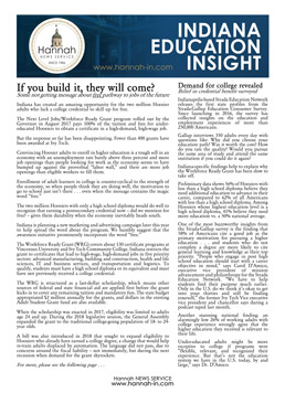 Indiana Education Insight Newsletter