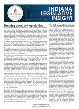 Indiana Legislative Insight Newsletter